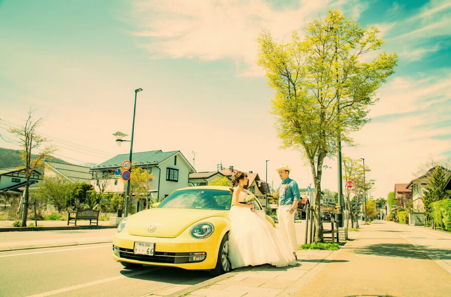 軽井沢フォトウェディング