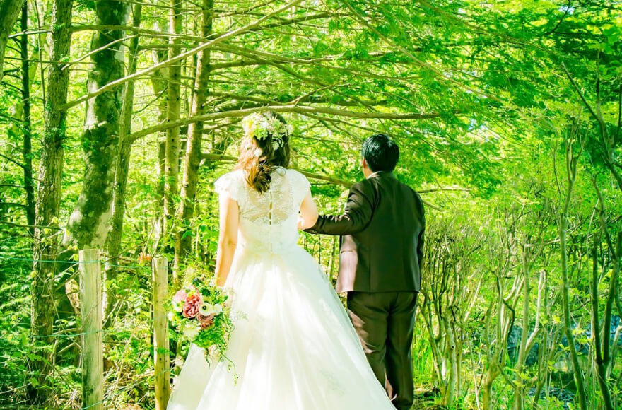 軽井沢フォトウェディング