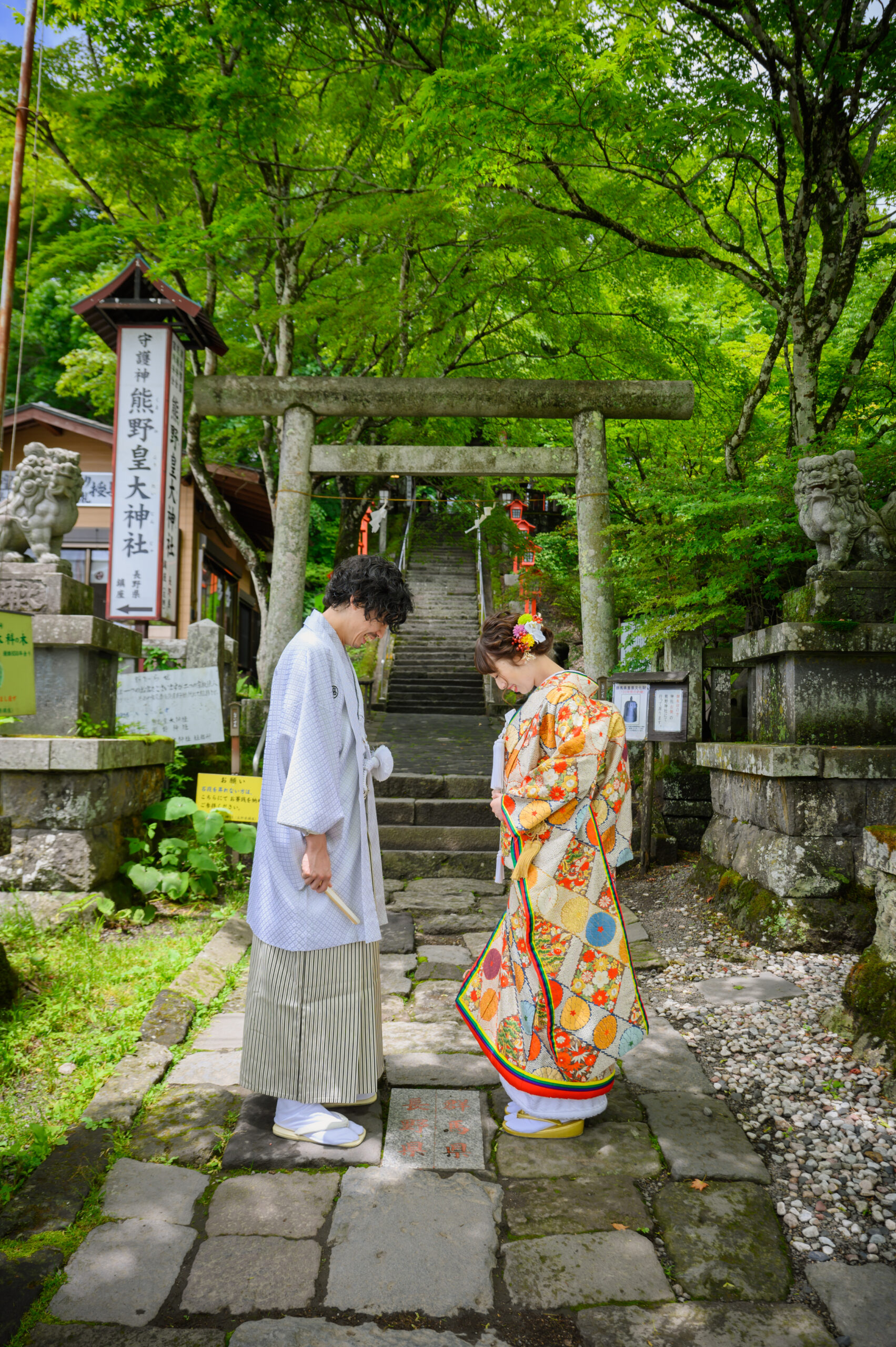 戸隠神社フォトウェディングプラン