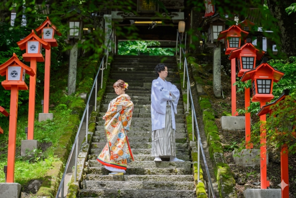 軽井沢 熊野皇大神社フォトウェディング＆結婚報告ご祈祷プランを追加しました。