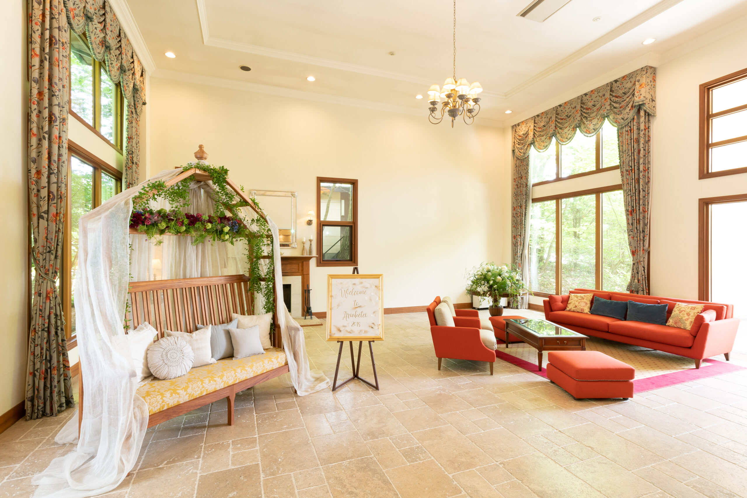 軽井沢 有明邸 リビング